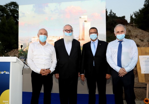 צילום: סיון פרג' טקס הנחת אבן פינה פארק ההיי-טק